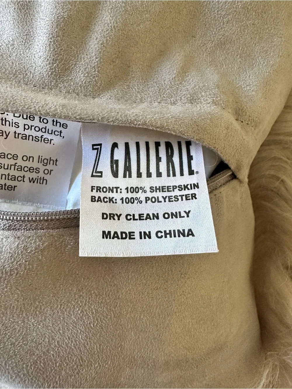 Z Gallerie super soft